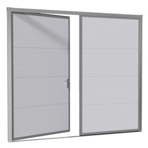 Brama garażowa rozwierna